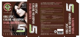 ORGANIC COLOR SHAMPOO DARK BROWN